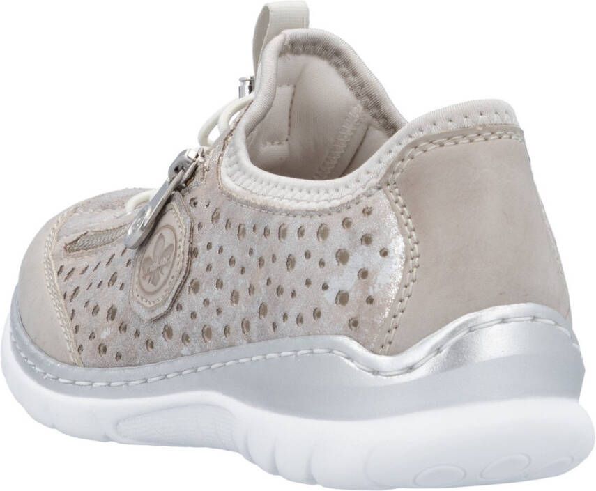Rieker Slip-on sneakers instapschoen vrijetijdsschoen lage schoen met snelle sluiting
