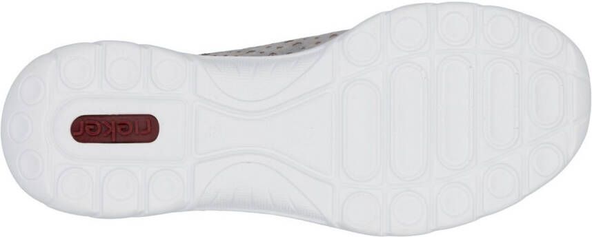 Rieker Slip-on sneakers instapschoen vrijetijdsschoen lage schoen met snelle sluiting