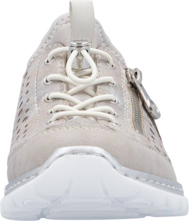 Rieker Slip-on sneakers instapschoen vrijetijdsschoen lage schoen met snelle sluiting