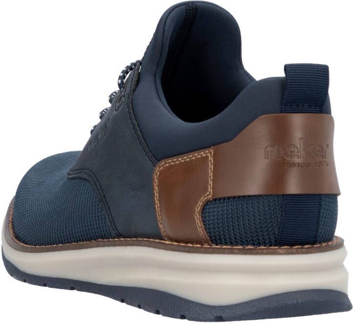Rieker Slip-on sneakers lage schoen vrijetijdsschoen instapschoen met elastiek