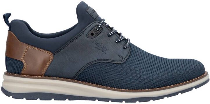Rieker Slip-on sneakers lage schoen vrijetijdsschoen instapschoen met elastiek