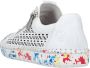 Rieker Slip-on sneakers lage schoen vrijetijdsschoen instapschoen met elastiek - Thumbnail 7