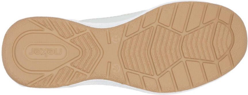 Rieker Slip-on sneakers lage schoen vrijetijdsschoen instapschoen met elastische instap