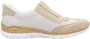 Rieker Slip-on sneakers lage schoen vrijetijdsschoen met rits en memosoft-binnenzool - Thumbnail 14