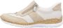 Rieker Slip-on sneakers lage schoen vrijetijdsschoen met rits en memosoft-binnenzool - Thumbnail 7