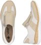 Rieker Slip-on sneakers lage schoen vrijetijdsschoen met rits en memosoft-binnenzool - Thumbnail 10
