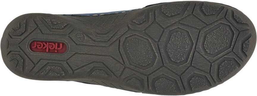 Rieker Slip-on sneakers slipper instapschoen met elastische instap