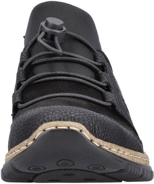 Rieker Slip-on sneakers met elastische rand zonder sluiting