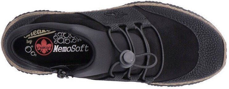Rieker Slip-on sneakers met elastische rand zonder sluiting