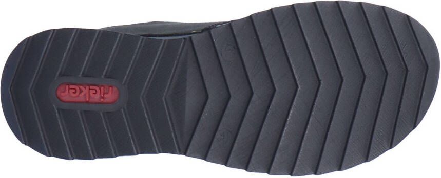 Rieker Slip-on sneakers met opvallende doorstiknaad