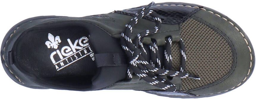 Rieker Slip-on sneakers met opvallende doorstiknaad