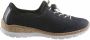 Rieker Slip-on sneakers Slipper instapschoen met buitenrits - Thumbnail 10