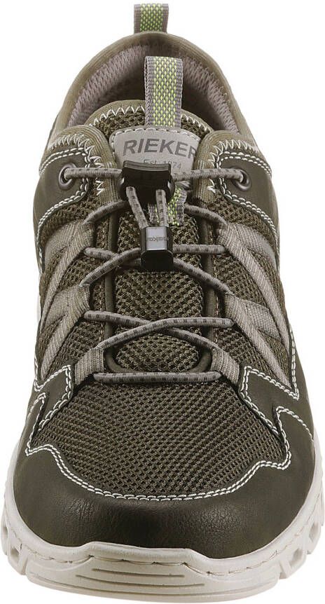 Rieker Slip-on sneakers met snelsluiting