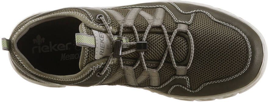 Rieker Slip-on sneakers met snelsluiting