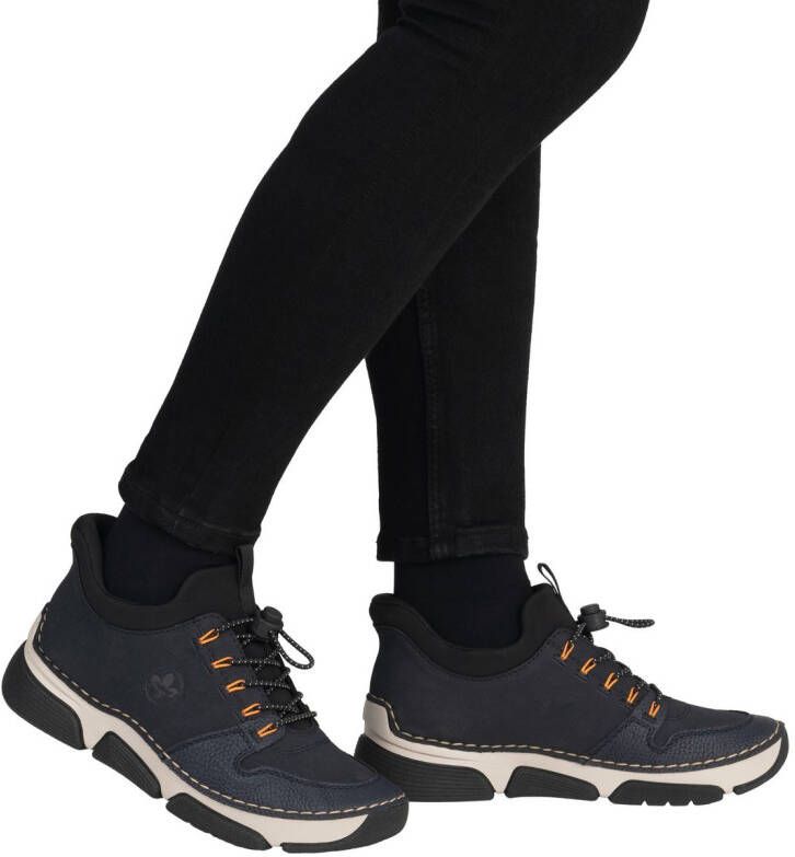 Rieker Slip-on sneakers Ready2GO Vrijetijdssneaker lage schoen instapschoen met snel sluiting