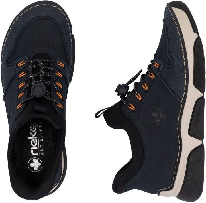 Rieker Slip-on sneakers Ready2GO Vrijetijdssneaker lage schoen instapschoen met snel sluiting