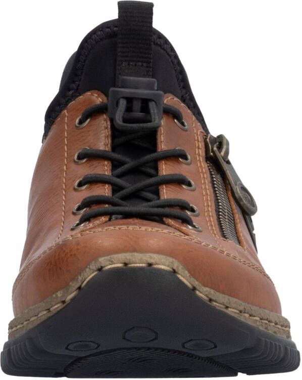 Rieker Slip-on sneakers Ready2GO instapschoen vrijetijdsschoen lage schoen met memosoft-uitrusting