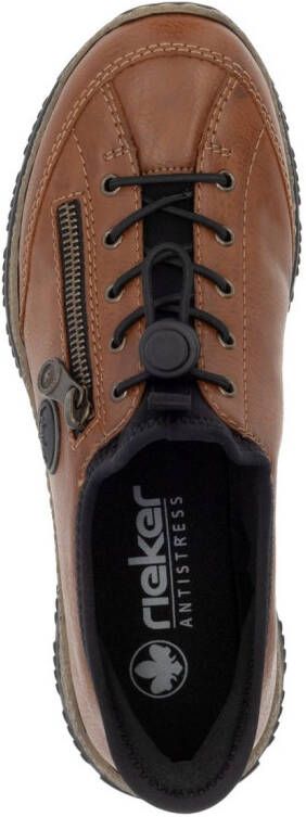 Rieker Slip-on sneakers Ready2GO instapschoen vrijetijdsschoen lage schoen met memosoft-uitrusting