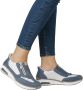 Rieker Slip-on sneakers Ready2GO slippers lage schoen vrijetijdsschoen met zijrits - Thumbnail 2