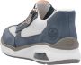 Rieker Slip-on sneakers Ready2GO slippers lage schoen vrijetijdsschoen met zijrits - Thumbnail 3