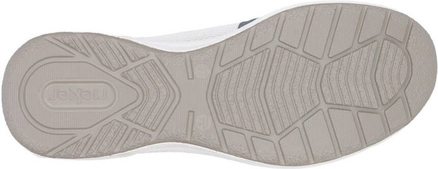 Rieker Slip-on sneakers Ready2GO slippers lage schoen vrijetijdsschoen met zijrits