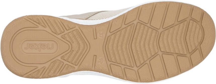 Rieker Slip-on sneakers Ready2GO vrijetijdssneaker lage schoen instapschoen elastische band elastische instap
