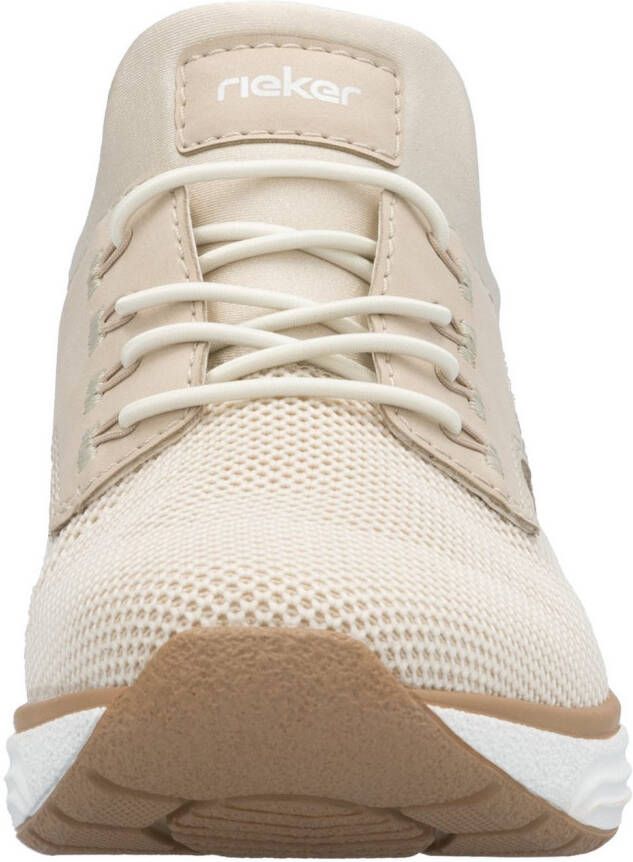 Rieker Slip-on sneakers Ready2GO vrijetijdssneaker lage schoen instapschoen elastische band elastische instap