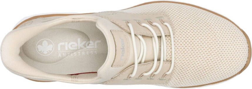 Rieker Slip-on sneakers Ready2GO vrijetijdssneaker lage schoen instapschoen elastische band elastische instap