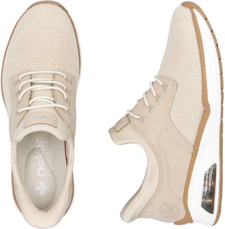 Rieker Slip-on sneakers Ready2GO vrijetijdssneaker lage schoen instapschoen elastische band elastische instap