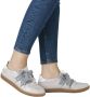 Rieker Slip-on sneakers slipper lage schoen vrijetijdssneaker met modieuze veters - Thumbnail 5