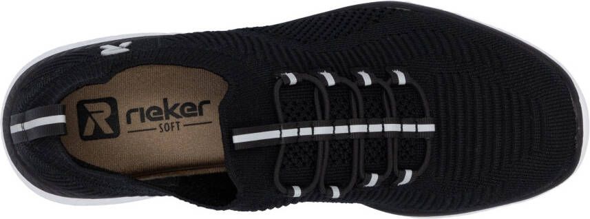 OTTO RIEKER Sport Slip-on sneakers slipper vrijetijdsschoen instapschoen met elastische instap