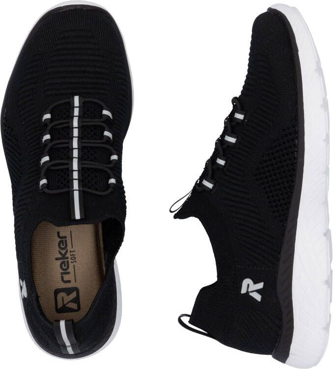 OTTO RIEKER Sport Slip-on sneakers slipper vrijetijdsschoen instapschoen met elastische instap