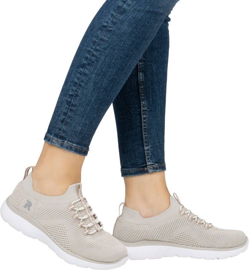 OTTO RIEKER Sport Slip-on sneakers slipper vrijetijdsschoen instapschoen met elastische instap