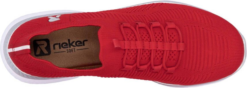OTTO RIEKER Sport Slip-on sneakers slipper vrijetijdsschoen instapschoen met elastische instap