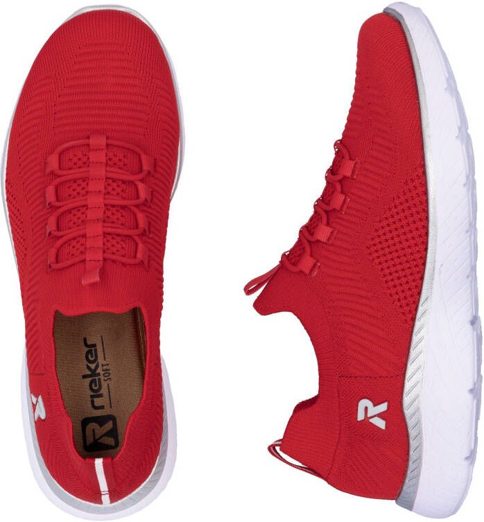 OTTO RIEKER Sport Slip-on sneakers slipper vrijetijdsschoen instapschoen met elastische instap