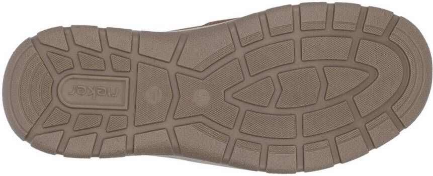 Rieker Slip-on sneakers slipper vrijetijdsschoen lage schoen met elastische band en zachte binnenzool