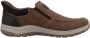 Rieker Slip-on sneakers slipper vrijetijdsschoen lage schoen met elastische band en zachte binnenzool - Thumbnail 9