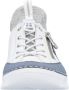 Rieker Slip-on sneakers Slipper vrijetijdsschoen met contrasterende afwerkingen - Thumbnail 7