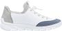 Rieker Slip-on sneakers Slipper vrijetijdsschoen met contrasterende afwerkingen - Thumbnail 8