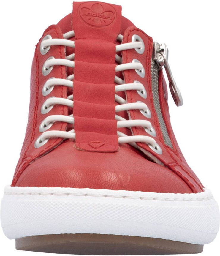 Rieker Slip-on sneakers slippers instapschoen lage schoen vrijetijdsschoen in smalle vorm