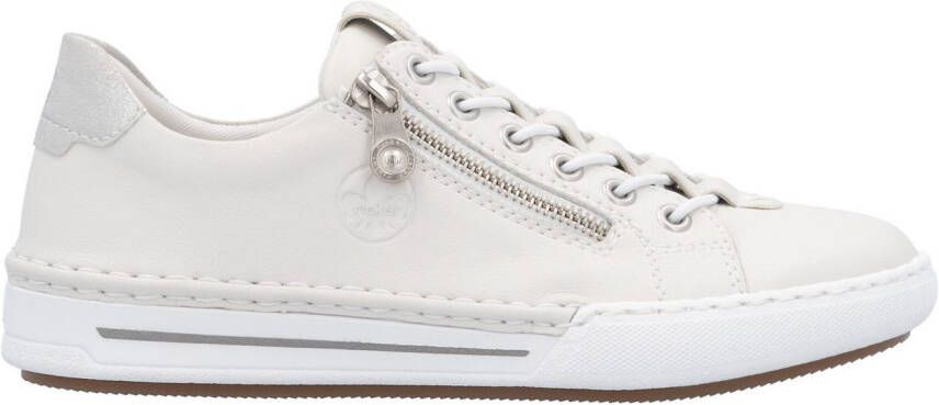 Rieker Slip-on sneakers slippers instapschoen lage schoen vrijetijdsschoen in smalle vorm