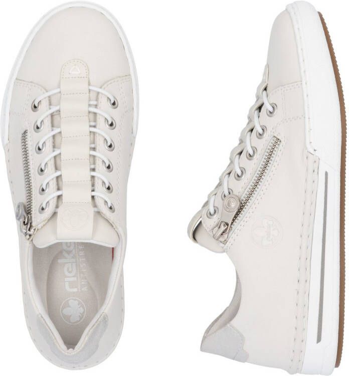 Rieker Slip-on sneakers slippers instapschoen lage schoen vrijetijdsschoen in smalle vorm