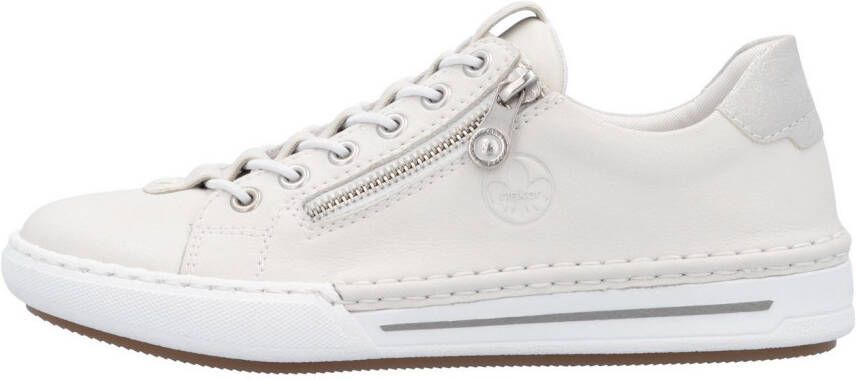 Rieker Slip-on sneakers slippers instapschoen lage schoen vrijetijdsschoen in smalle vorm