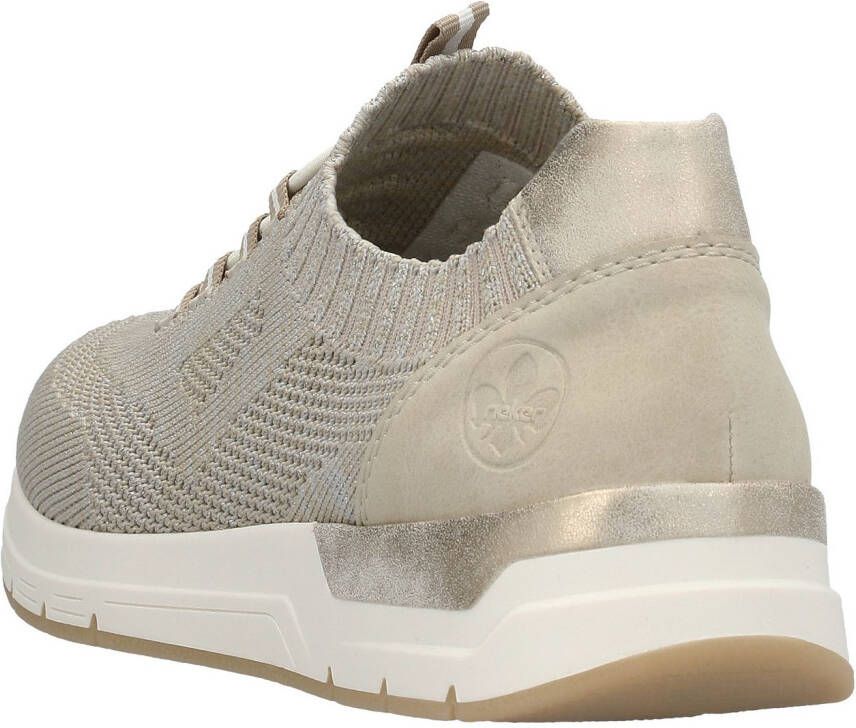 Rieker Slip-on sneakers slippers instapschoen lage schoen vrijetijdssneaker met aantrek lus