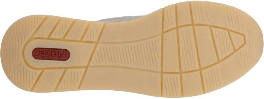 Rieker Slip-on sneakers slippers instapschoen lage schoen vrijetijdssneaker met aantrek lus