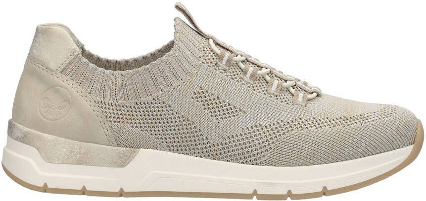 Rieker Slip-on sneakers slippers instapschoen lage schoen vrijetijdssneaker met aantrek lus