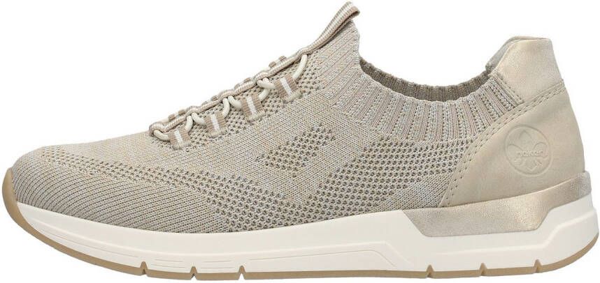 Rieker Slip-on sneakers slippers instapschoen lage schoen vrijetijdssneaker met aantrek lus