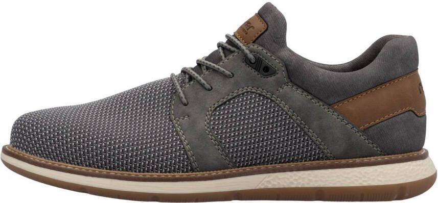 Rieker Slip-on sneakers slippers lage schoen vrijetijdssneaker met zachte schacht
