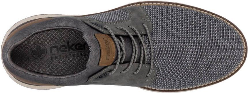 Rieker Slip-on sneakers slippers lage schoen vrijetijdssneaker met zachte schacht