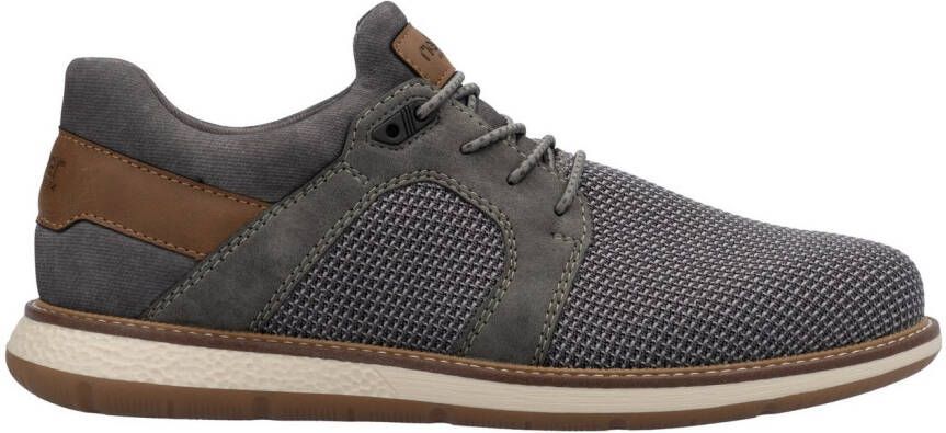 Rieker Slip-on sneakers slippers lage schoen vrijetijdssneaker met zachte schacht